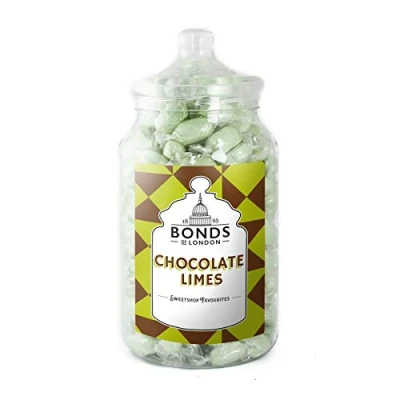 Image of Bonds of London Chocolate Limes Jar, Vegetarian, 1.7 Kg (Pack 1)