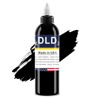 Image of Lining &amp; Shading Black DLD Powerful Tattoo Ink Permanent Pigment Body Paint Color Supplies