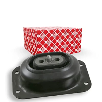 Image of 7420503551 Engine Mount FEBI BILSTEIN 18957 Front, both sides Rubber Metal