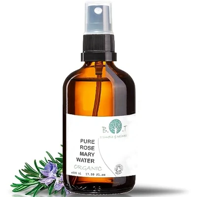 Image of Rosemary Water 500 ml Stimulates Hair Growth, Strengthener, Anti Dandruff, Loss. Cleansing Facial Toner for Oily and Acne Prone Skin.