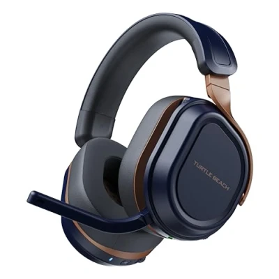 Image of TURTLE BEACH Stealth 700 Cobalt Blue Xbox Wireless Gaming Headset w/ 80hr Battery, Bluetooth, Dual Transmitters &amp; 60mm Speakers for Series XS, One, Nintendo Switch, PC Mobile