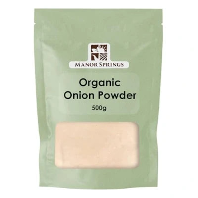 Image of Organic Onion Powder 500g by Manor Springs