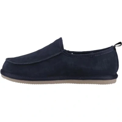 Image of Hush Puppies Men&#039;s Charles Slippers, Navy, 12 UK
