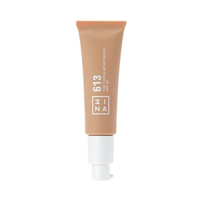 Image of 3INA MAKEUP The Tinted Moisturizer SPF30 613 Nude BB Cream Foundation with Hyaluronic Acid and Moisturiser for All Skin Tones Vegan Cruelty Free