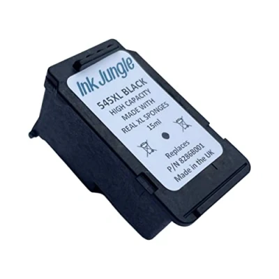 Image of Ink Jungle PG545XL Black Refilled Cartridge For Canon PIXMA MG2450 MG2455 MG2545S MG2550 MG2555 MG2555S iP2850 iP2855 MG2950 MG2950S MG2955 MX495 MG2900 MG3050 MG3051 MG3052 MG3053 Printer