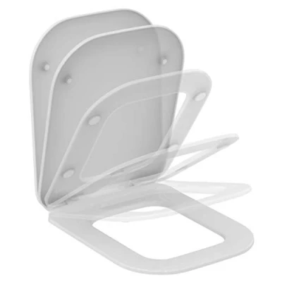 Image of Ideal Standard Tonic II Soft Close Toilet Seat and Cover, K706501, White