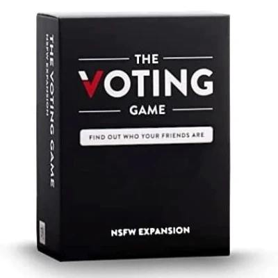 Image of the VOTING Game After Dark Expansion 100 New Cards for Hilarious Adult Party About Finding Out Who your Friends Are College Students, Fun Parties &amp; Board Games Night with Group