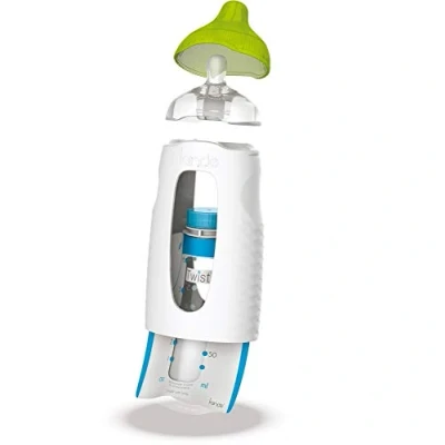 Image of Babymoov Natural Squeeze Feed Bottles X2