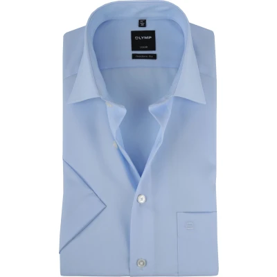 Image of OLYMP Shirt Luxor Light Blue size 39