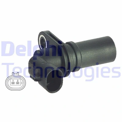 Image of SS10728 Impulse Sensor DELPHI 12B1 2 pin connector VAUXHALL: Corsa Mk3, Astra Mk5, Mk6, FIAT: Grande Punto Hatchback, 500 Hatchback