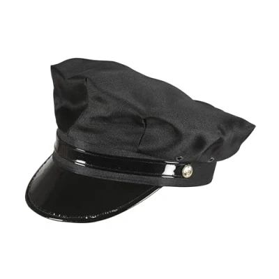 Image of Widmann 03608 Chauffeur Hat for Adults (Black)