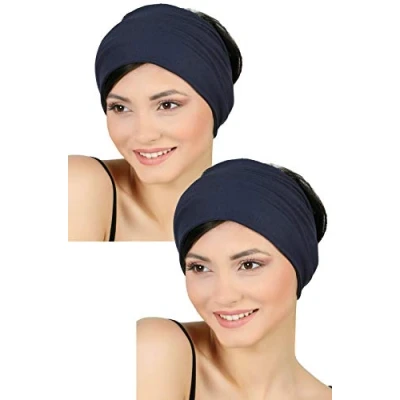 Image of Deresina Plain Headband (Denim One Size)