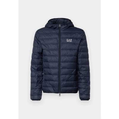 Image of EA7 Emporio Armani Giacca Piumino Down jacket, Men&#039;s, Size: XS, blue