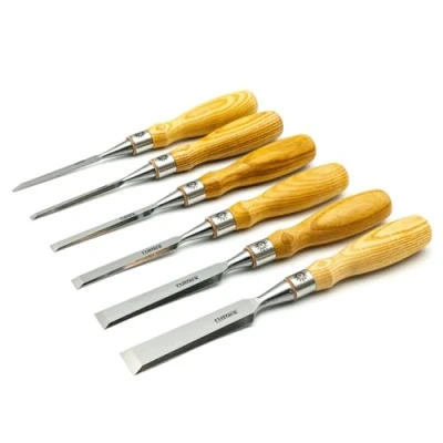 Image of Set of 6 Narex Richter chisels by The Woodworking Club