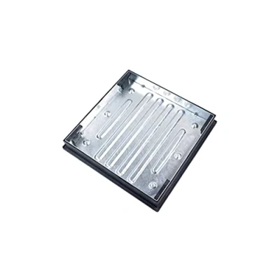 Image of Block Paving Recessed Manhole Cover 600mm x600mm x 80mm CD791R Overall 690mm x98mm Including Built