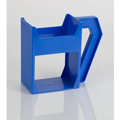 Image of Kimmel Drinks Carton Tetrapak Milk Holder Tragi A Carry and Pour, Blue, rechteckig