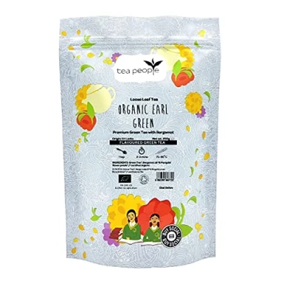 Image of Tea People Organic Earl Green 250g Refill Pack