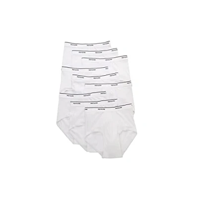 Image of Fruit of the Loom Big Mens White Briefs 9 Pack, Assorted, L