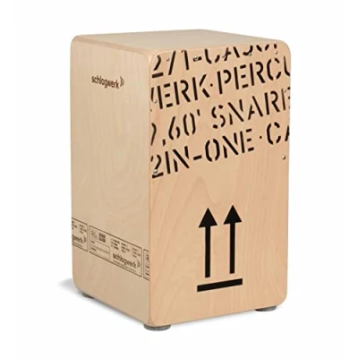 Image of Percussion Cajon 2 in One Nature H 49cm