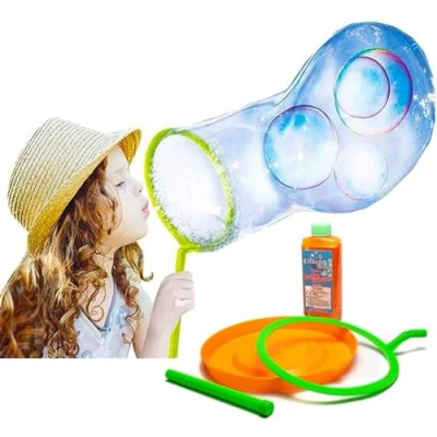 Image of Toyland® Giant Bubble Making Kit/Solution Create Huge Bubbles Outdoor Toys Garden Games (Bubble Kit)