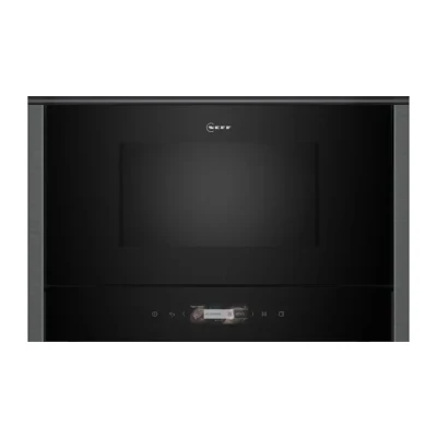 Image of Neff NL4WR21G1B Built In Microwave Oven Black with Graphite Grey Trim, 700057790