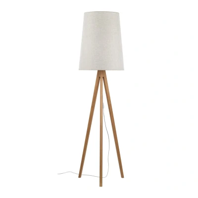 Image of Walz Tripod Floor Lamp Pine 1xE27