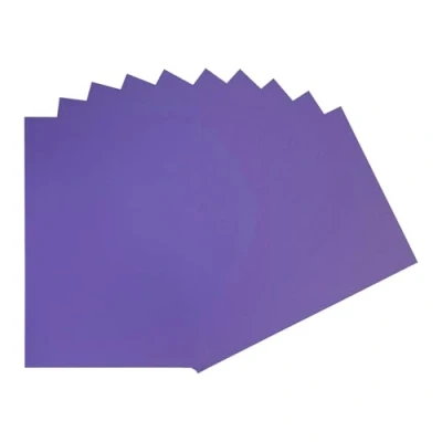 Image of Pack of 50 A4 Violet Purple Coloured Card 160gsm Sheets