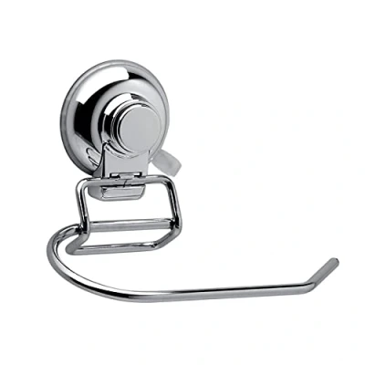 Image of GEDY Hot Chrome Roll Holder With Suction Cup