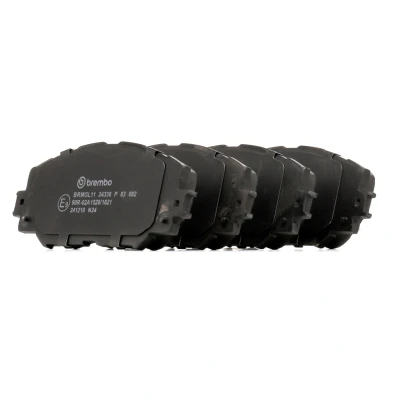 Image of 0446502220, 0446502240, 0446502310, 0446502400, 0446502410 Brake pad set BREMBO P 83 082 excl. wear warning contact without accessories