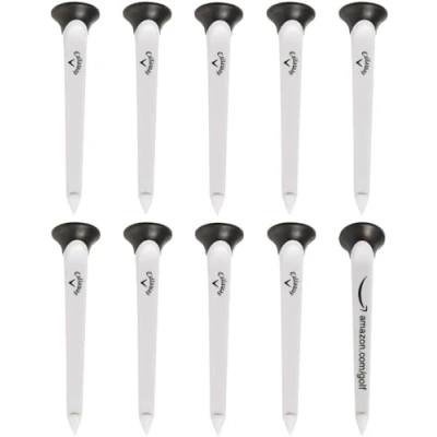 Image of Callaway Par Tee Plastic Golf Tees, 10 Pack,White