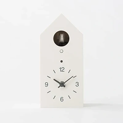 Image of Muji Cuckoo Clock, White, Medium