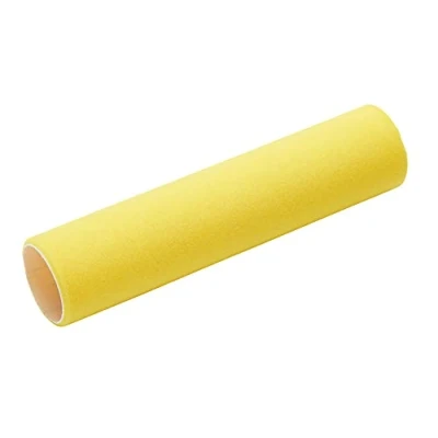 Image of ProDec PRRE001 Foam Paint Roller for an Ultra Smooth Finish and Fast Coverage Painting with Gloss Satin Paints, Varnishes Lacquers on Wood Metal Surfaces Doors Floors 9&quot;, Yellow