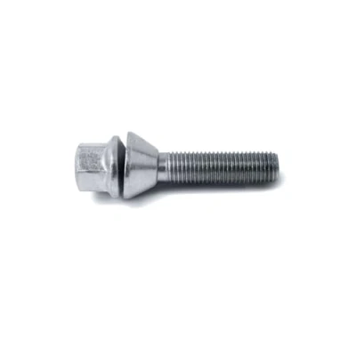 Image of H&amp;R 1254608 Wheel Bolt Taper Head with Movable Cone M12x1.50 Length 36mm (e.g. Compatible Renault, Saab)