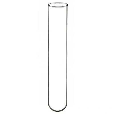 Image of Labasics 15 Pack Borosilicate Glass Round Bottom Test Tubes, 30 mm OD X 165 Length (Pack of 15)
