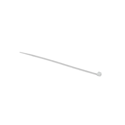 Image of Schneider Electric Thorsman Cable Ties, Pack of 100, Made Polyamide, 120 x 2.5 mm, Clear Colour, Various Sizes, Smooth Rounded Edges, Super Durable, Self Locking Ties for Management