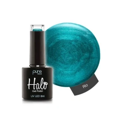 Image of Halo Gel Polish 8ml Rio. UV/LED Nail Polish, Long Lasting &amp; Easy To Apply. Soak Off Art Colours For Manicure Pedicure. Professional Home Use.