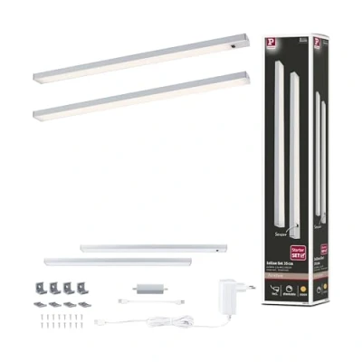 Image of Paulmann LED under cabinet light Inline starter set of 2, 830