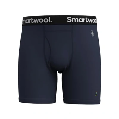 Image of Smartwool Men&#039;s Merino Boxer Brief, Black, Medium