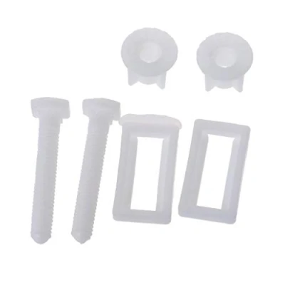Image of fatteryu 1 Pair Toilet Seat Hinge Bolts Screw Fixing Fitting Kit Repair Tool