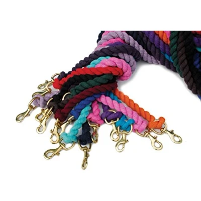 Image of rhinegold Lead Rope raspberry, one size
