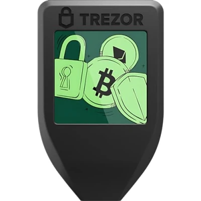Image of Trezor Model T Crypto Hardware Wallet with LCD Touchscreen, Protecting Bitcoin &amp; 1000&#039;s of Coins Maximum Security