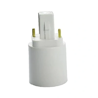 Image of Fituenly Retardant G24 to E27 Lamp Holder Converters Light Bulb Base Socket Led Halogen Cfl Converter Adaptor Screw