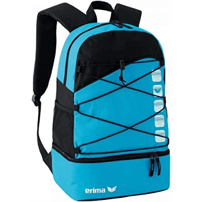 Image of Erima Multi Functional Backpack Curacao/Black