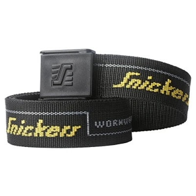Image of Snickers Logo Belt Black 110