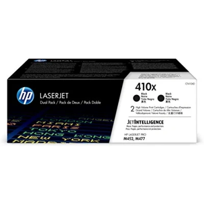 Image of HP 410X High Yield Black Laserjet Toner Cartridge CF410XD