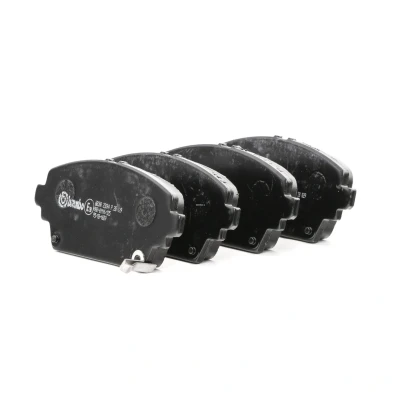 Image of 410604U127, 41060AV110 Brake pad set BREMBO P 28 029 with acoustic wear warning without accessories HONDA: Accord 7 Limousine, 6