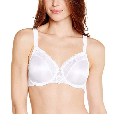 Image of Triumph Ladyform Soft W X Women&#039;s Underwired Bra White 40D