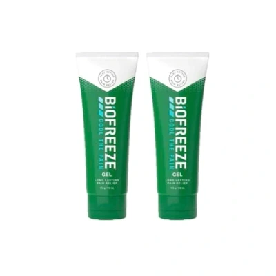 Image of Biofreeze Cooling Gel, 118ml X 2, Pain Relief, Joint Pain, Muscle Relief Arthritis Knee, Fast Acting, Easy To Use, Muscles, Bones and Joints, Fever