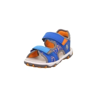 Image of Superfit MIKE 3.0 Walking sandals for kids, Size: 2.5/3, Blau/orange Imitation leather/ textile