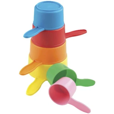 Image of CASDON Little Ones Pan Pile Up Plastic Toy